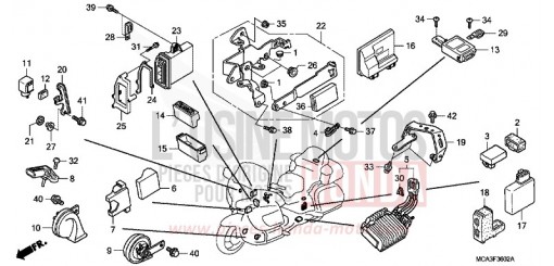 STEUERGERAT (GL18007/8) (AIRBAG) GL18007 de 2007